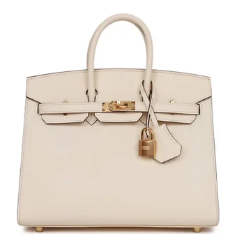 Birkin 25 · Nata & Gold — product view