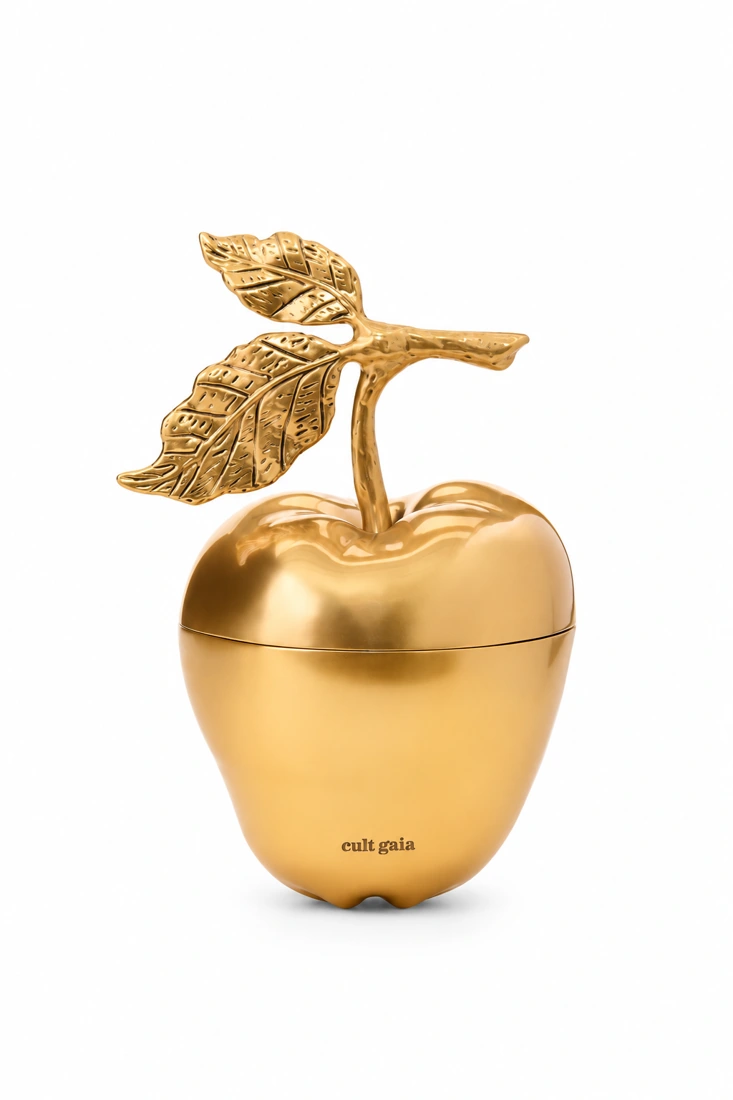 Cult Gaia Mela Clutch · Antique Brass