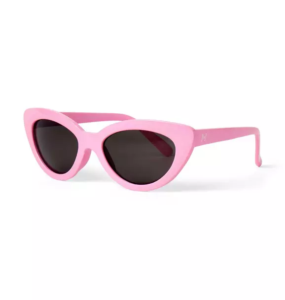 Mini · Janie and Jack Cat Eye Sunglasses · Warm Pink
