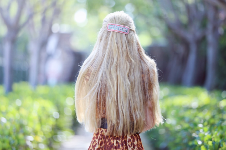 Fall Hair Trend: Jeweled Barrettes