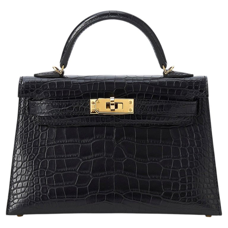 Hermès Mini Kelly 20, Black · resale