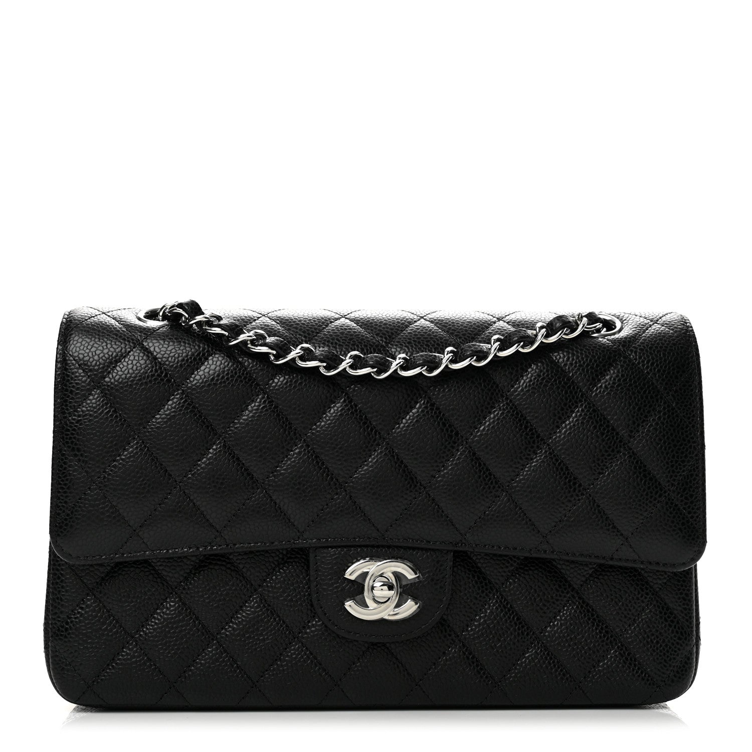 Chanel Medium Double Flap · Black