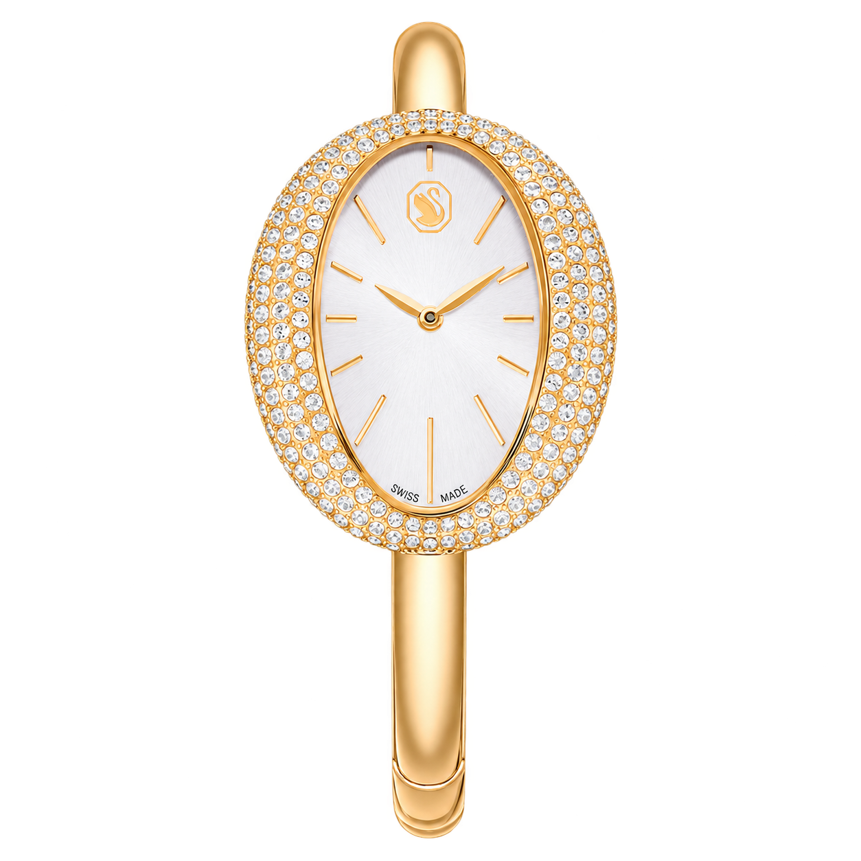 Swarovski Imber Bangle Watch — Champagne gold-tone finish